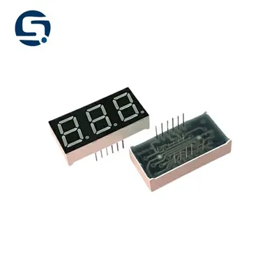 Pantalla LED de 3 dígits 7 segments
